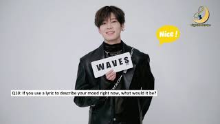 [ENG SUB] 210313 SEVENTEEN Wonwoo Q&A with Waves by EightMoonSubs