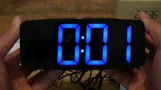 HAPTIME Digital Alarm Clock with FM Radio