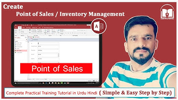 Accounting and Inventory Management Software in ms Access Step by Step EXPERT LEVEL P40