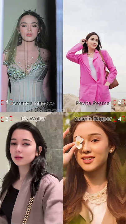 R23 Pevita Pearce x Yasmin Napper x Amanda Manopo x Iris Wullur  #viral #tiktok #shorts