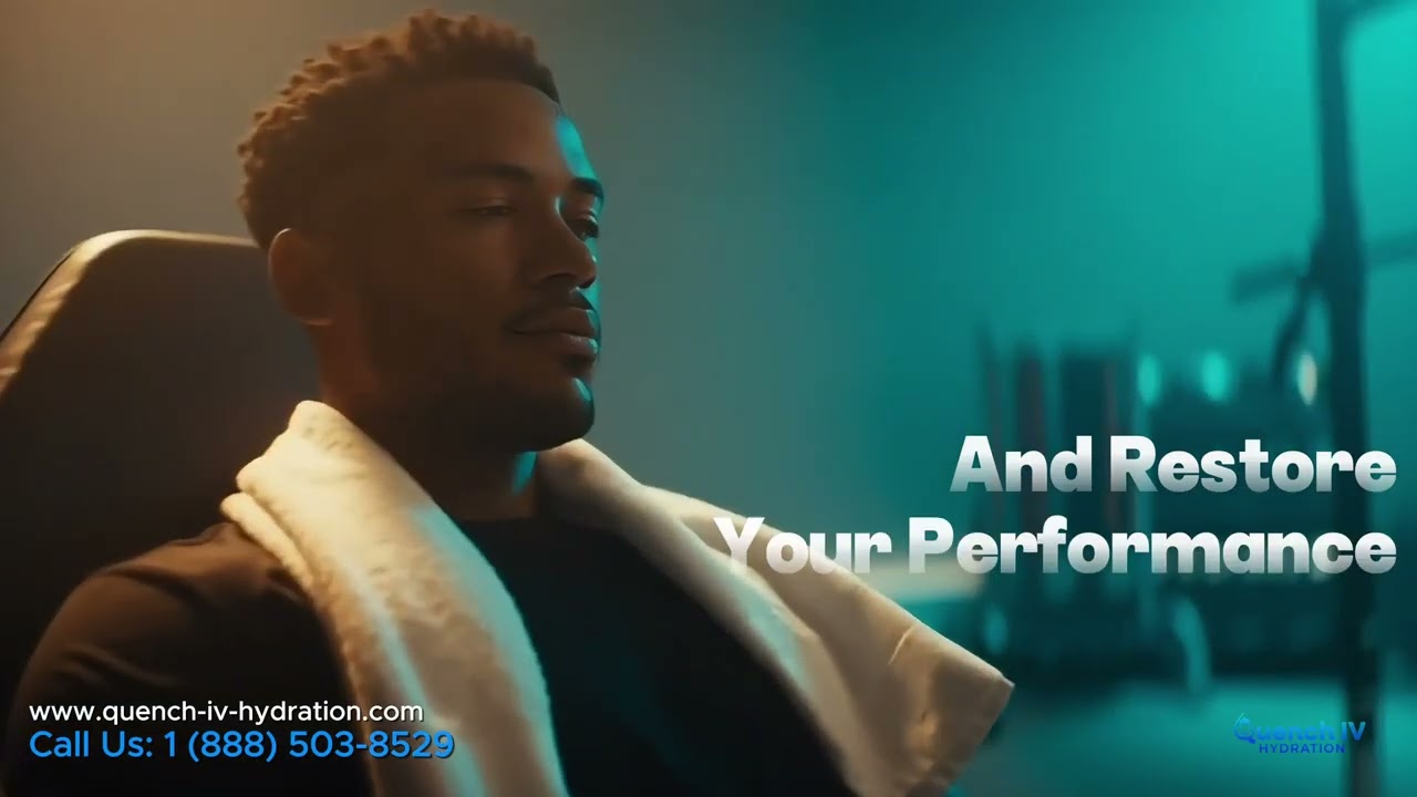 Train Hard, Recover Harder 💪 | Boost Muscle Recovery with Our IV Drip!