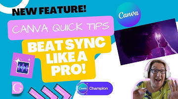 Canva Quick Tip - Beat Sync Like a Pro!