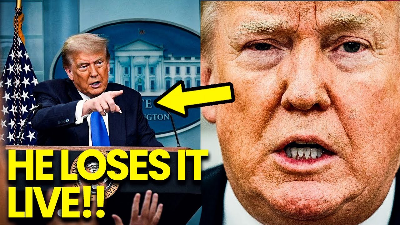 Tension ERUPTS as Trump ATTACKS Reporter During Briefing