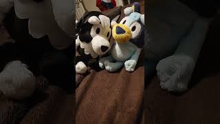 McKenzie and bluey plush