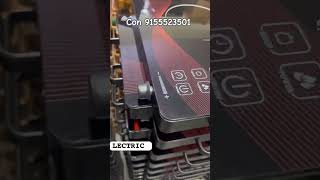 classic 2200 watt infrared cooktop with crystal glass &amp; touch panel