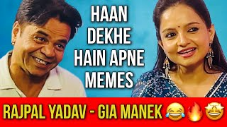 Rajpal Yadav Gia Manek Movie Kaam Chalu Hai - Gopi Bahu, Rajpal Yadav Talk About Their Memes
