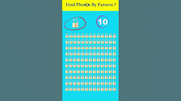 Find Photos By Pattern/IQ/IQ Test | DM Channel