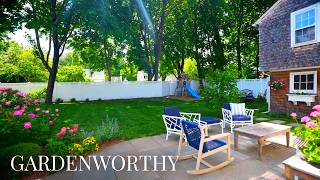 A Connecticut Backyard Filled with Roses and Peonies | Garden Tour
