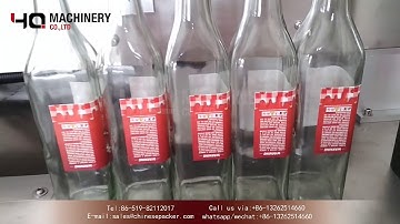 square bottle labeling machine single label three side labeler