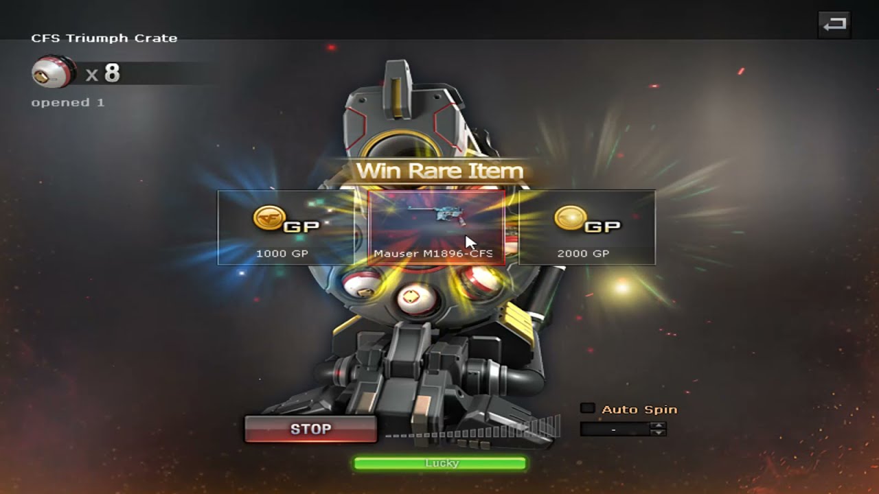 CrossFire West: WINNING Mauser CFS Triump! (Lucky bar)