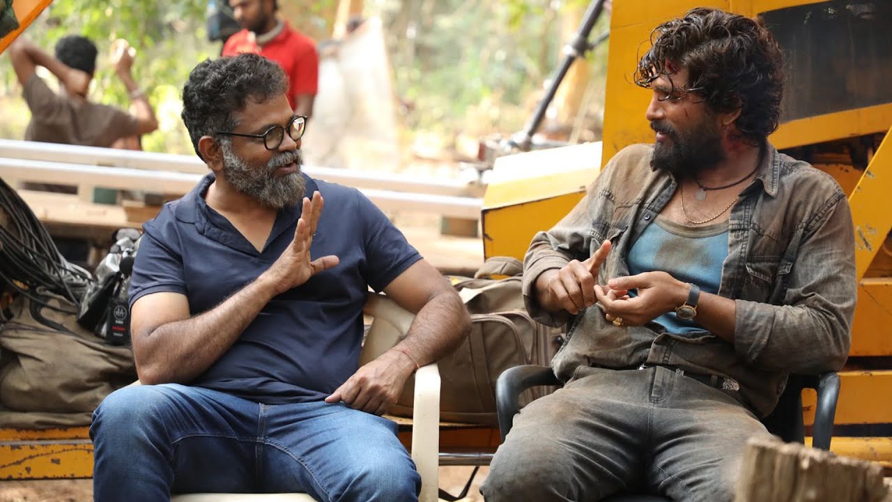 Sukumar Birthday Special Video From Pushpa 2 Movie Sets | Allu Arjun With Sukumar | Friday Buzz