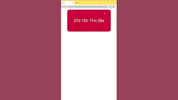 Making a Countdown Timer in Vs Code #webdevelopment #coding #programmer #vilshorts #shorts