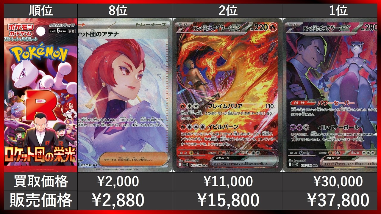 ポケカ　SAR SR ACE まとめ売り　※単品購入も可　ロケット団の栄光 等 拡張パック「ロケット団の栄光」 – 晴れる屋2