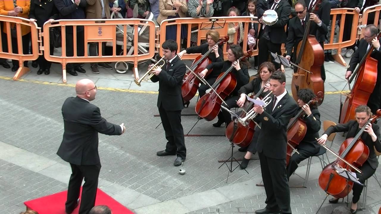 BANDA SINFONICA ATENEO MUSICAL CULLERA. FESTES SAN VICENT 2016. DIRECTOR TITULAR: FERRER FERRAN
