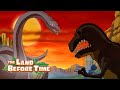 Big dinosaur fights a Sharptooth | The Land Before Time