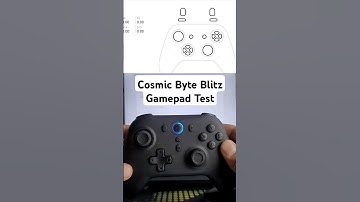 🌟 Newly Launched! Cosmic Byte Blitz Gamepad Latency Test #shorts #cosmicbyte #gamepad