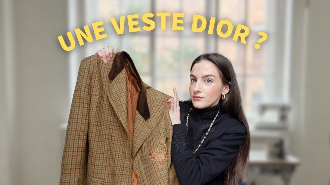 Je transforme une veste Valentino en tailleur Bar Dior... et ça ne se passe pas comme prévu - PART 1