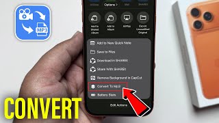 How to Convert Video to mp3 on iPhone 17 Pro / Pro Max
