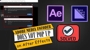 Adobe Media Encoder does not Pop Up on AfterEffects? Solved! | Series 40 | #aftereffectstutorial