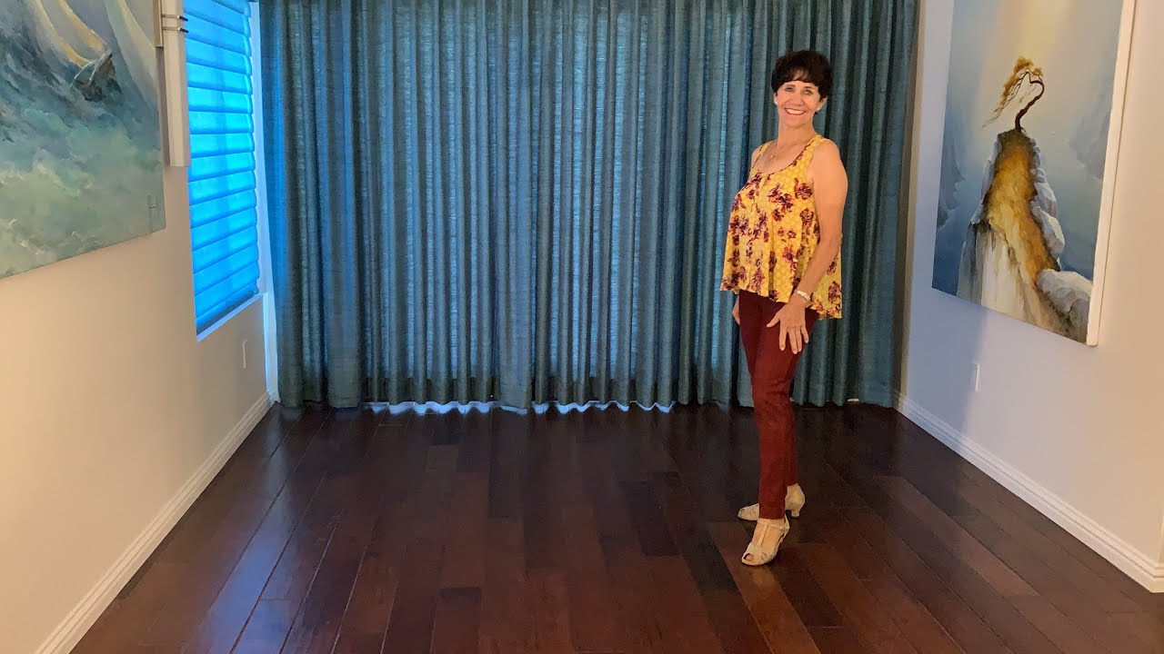 Rebel Just For Kicks line dance demonstration and tutorial by Stephie