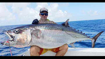 Huge Dogtooth Tuna Caught On Jig - Full Trip Video Fiji 2020 - Some Of The Best Footage Ever Seen