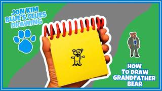 Jon Kim Blue s Clues Drawing - How to Draw Grandfather Bear
