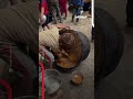 الجوع يشتد في غزة طفل يبحث عن بقايا الطعام داخل قدر فارغ الجوع يشتد في غزة طفل يبحث عن بقايا الطعام داخل قدر فارغ