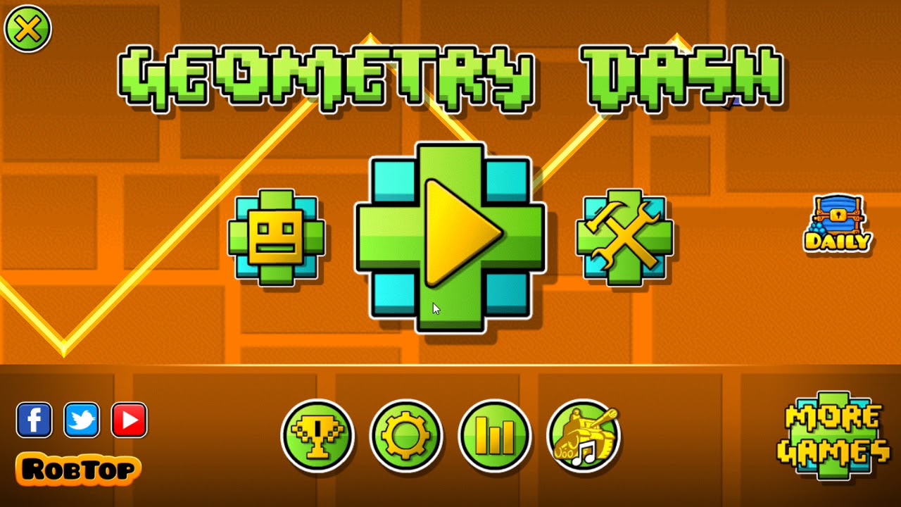 COMO DESCARGAR E INSTALAR GEOMETRY DASH 2.11 PARA PC!!!! - YouTube