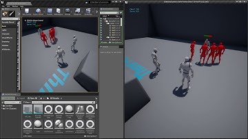 UE4 multiplayer hp bar test using damage nodes
