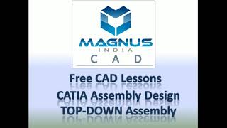 CATIA Tutorials - Top Down Assembly Design