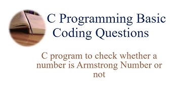 C Program to check if a number is Armstrong number or not in tamil.#armstrongnumber #cprogramming