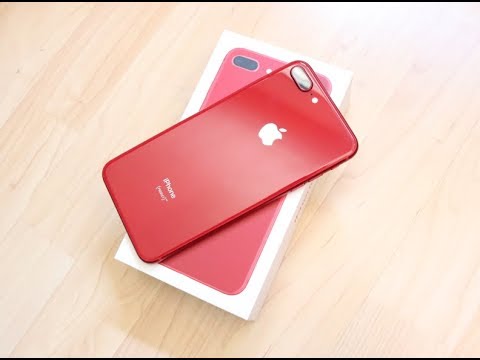 supreme-x-iphone?!-|-iphone-8-plus-product-red-unboxing-+-spigen-clear-case