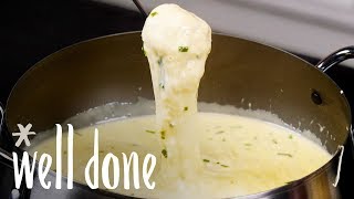 How To Make Beer Cheese Fondue | Recipe | Well Done