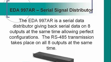 Everfocus EPTZ Serial Signal Dist