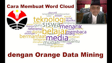 Cara Membuat Word Cloud dengan Orange Data Mining