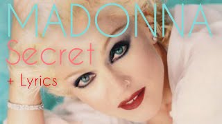 Madonna - Secret    Lyrics