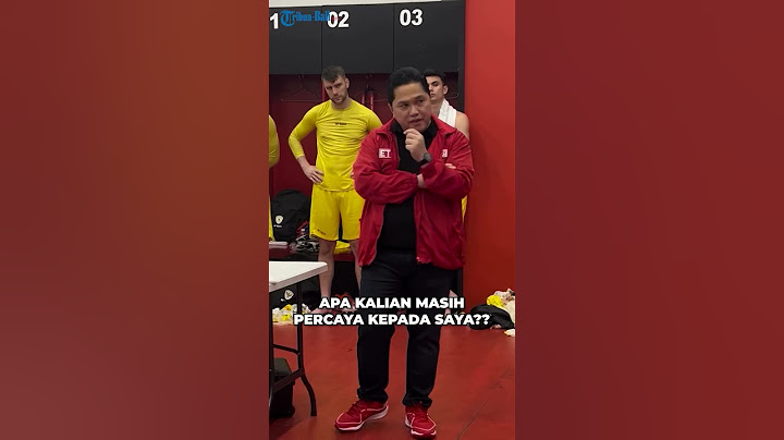 Suasana Ruang Ganti Mencekam, Erick Thohir Ancam Mundur usai Timnas Kalah Lawan Jepang