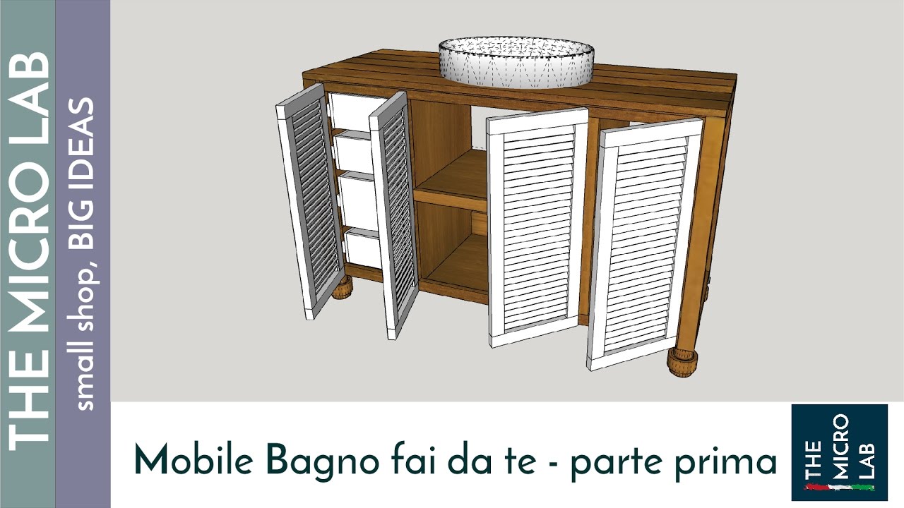 Come costruire un mobile bagno prima parte youtube Costruire mobile bagno fai da te