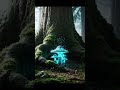 Discovering the Lumina Grove: A Night Forest's Secret Glow #Shorts