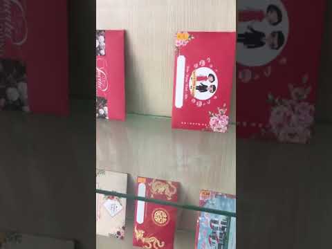 Video Thiệp cưới đỏ mẫu mới #shorts - youtube