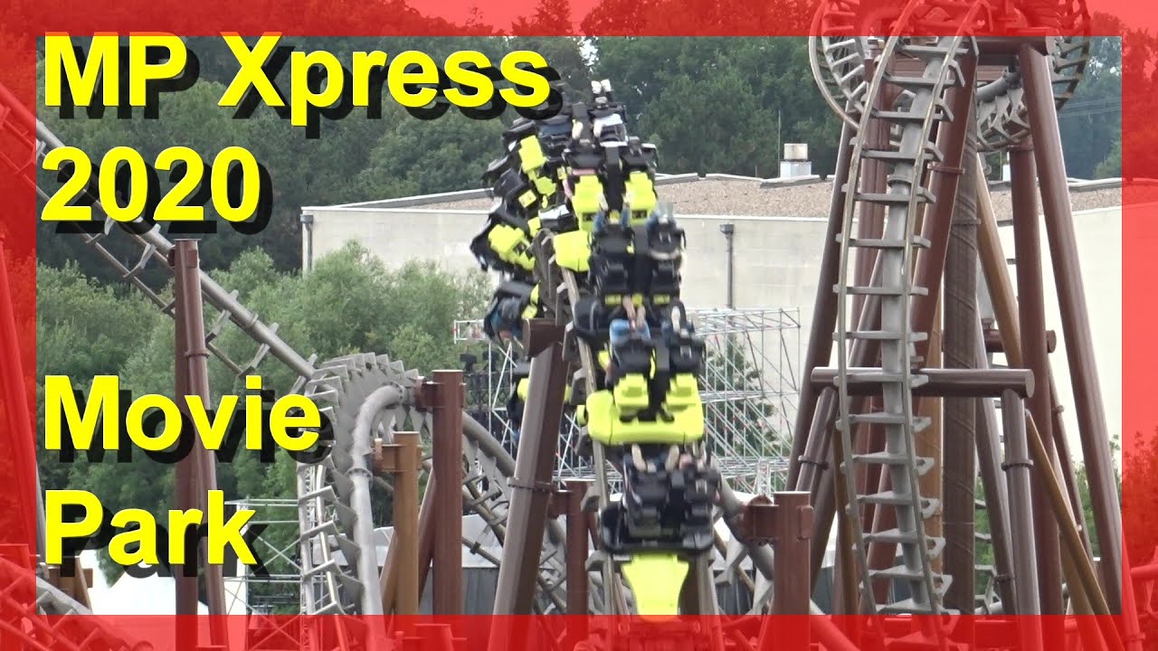 Movie Park Mp Xpress Achterbahn Neu Lucky Luke The Ride Off Ride Mp Express Movie Park Youtube