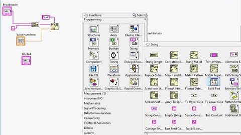 LabVIEW - Construir string