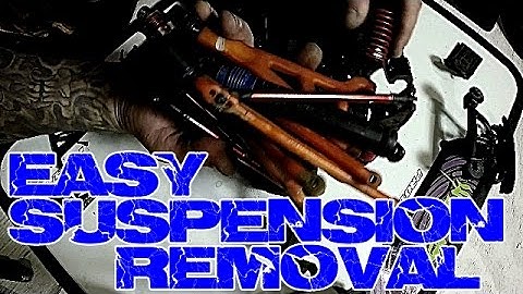 Traxxas E-REVO RC car -Easy suspension removal-front diff repair-part-1