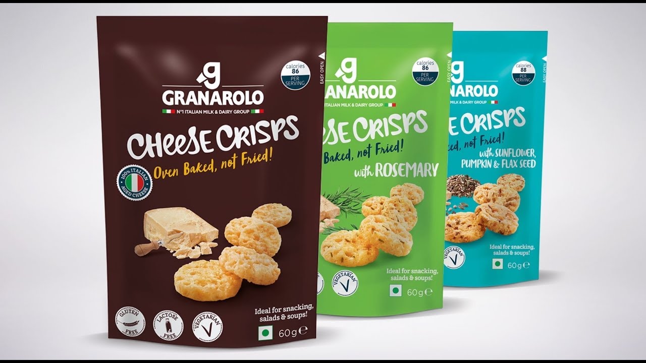 Granarolo Cheese Crisps, the Snack that you will love! YouTube