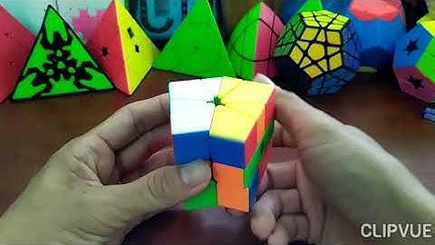 Hướng dẫn cách xoay rubik square 1