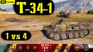 World of Tanks T-34-1 Replay - 9 Kills 3.7K DMG(Patch 1.6.1)
