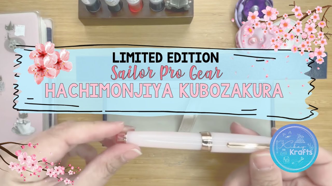 My Favourite Sakura: The Sailor Pro Gear Hachimonjiya Kubozakura & an update on the Hobonichi Weeks