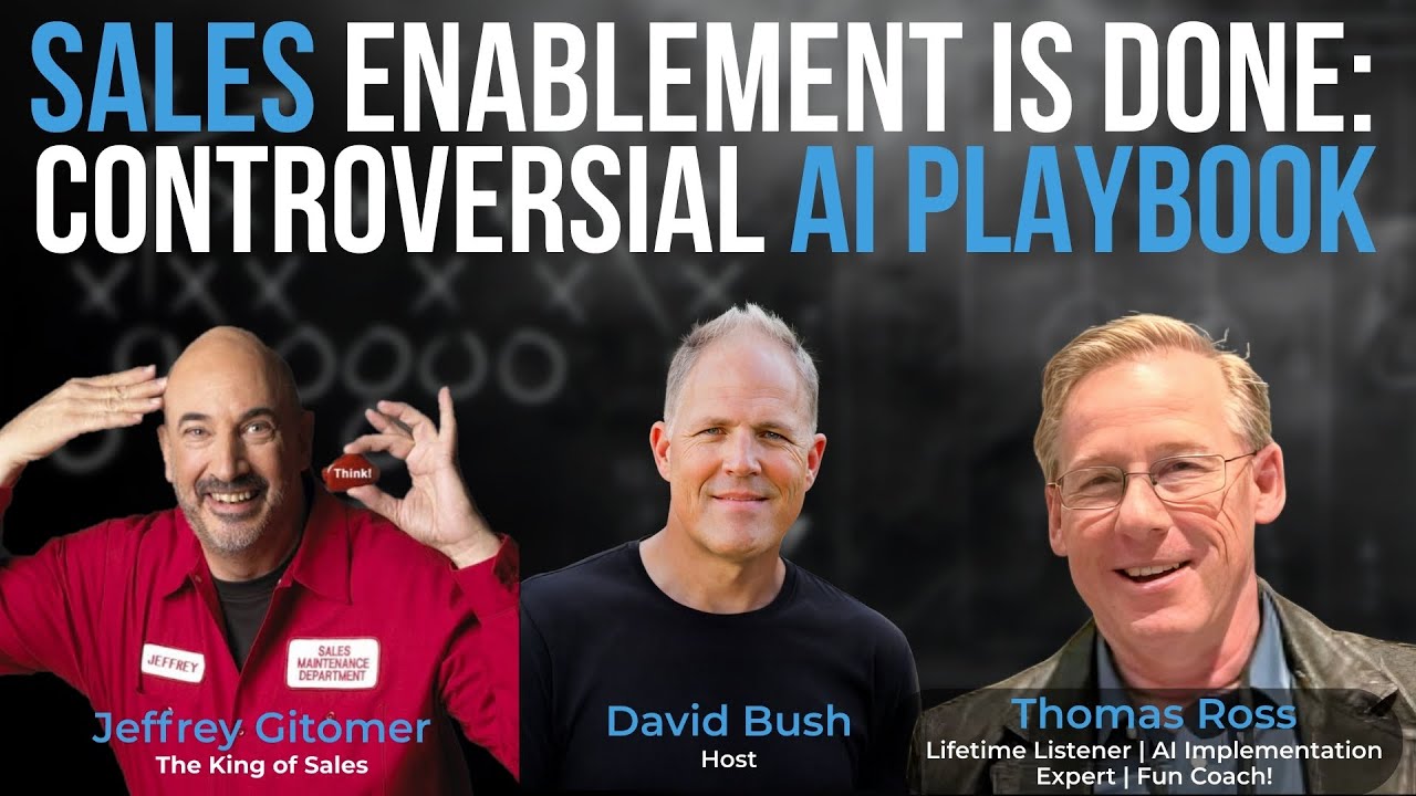 How Top 1% Reps Use AI to Work Half the Hours & Double Their Income | Jeffrey Gitomer & Thomas Ross