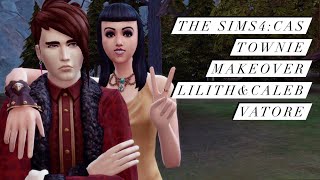 The Sims 4:CAS Townie Makeover \