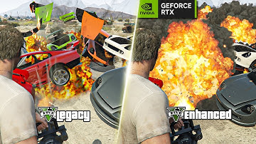GTA 5 Enhanced vs Legacy: Graphics and Visual Comparison